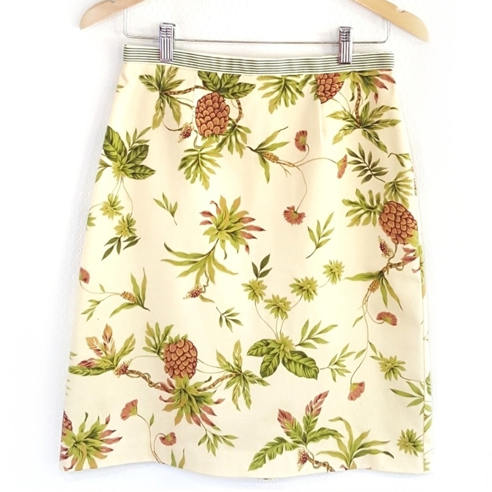 Samantha Stretch Pinecone Pencil Skirt